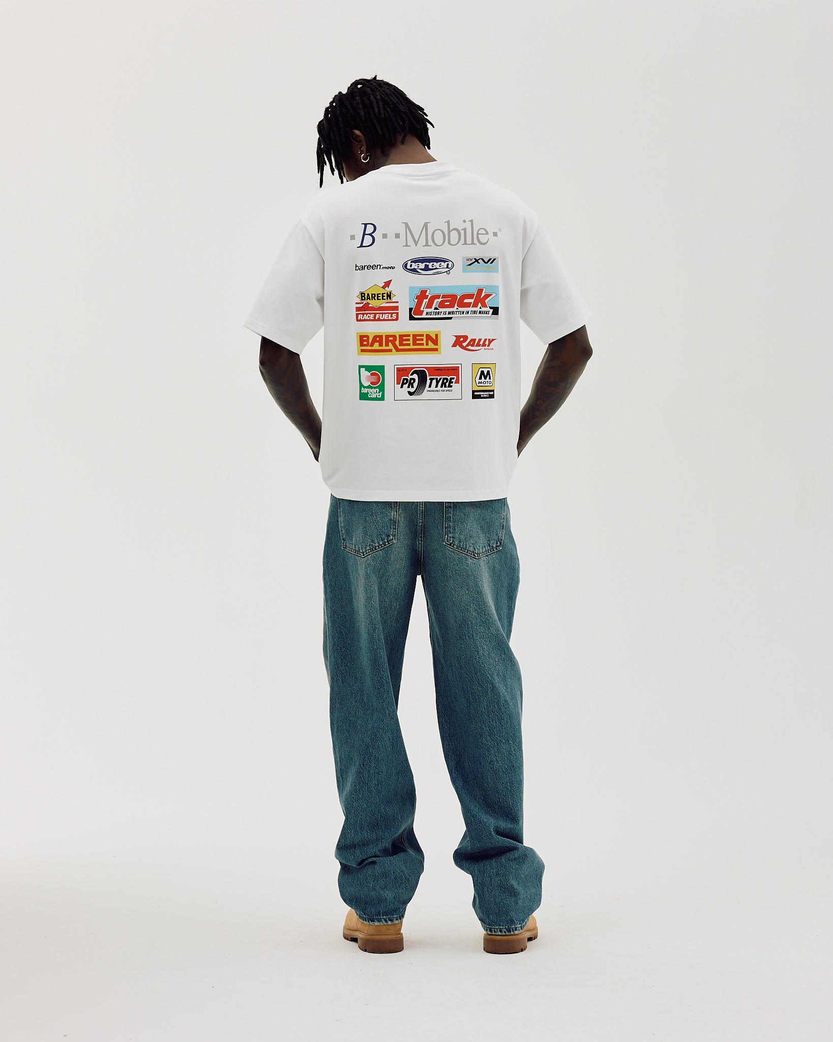 Bareen Box Fit T-shirt - Sponsored