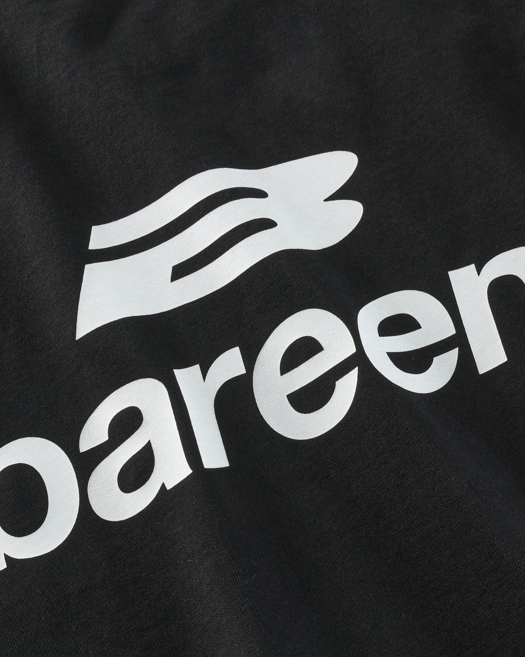 Bareen Box fit T-shirt Logo Black