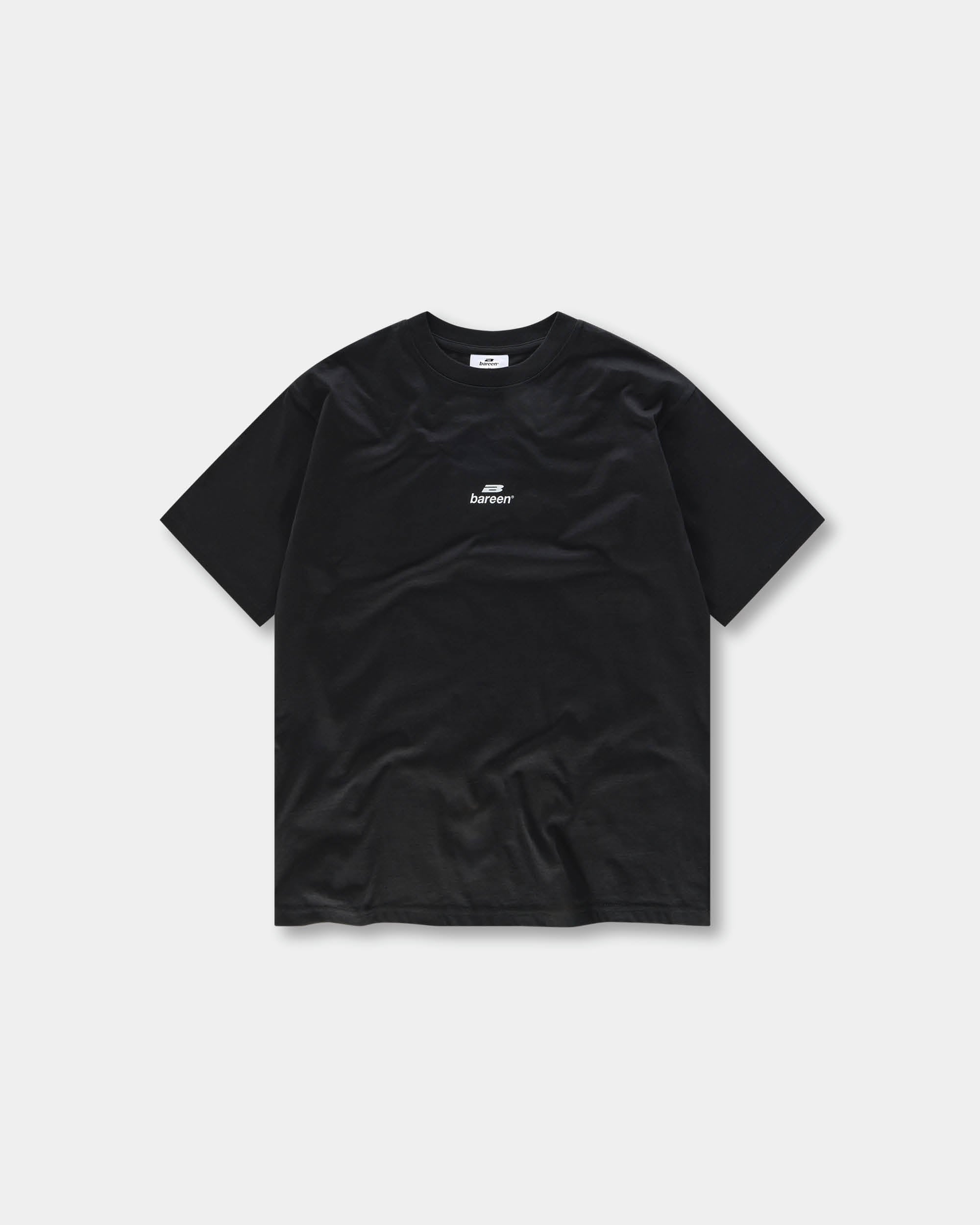 Bareen Box fit T-shirt Logo Black