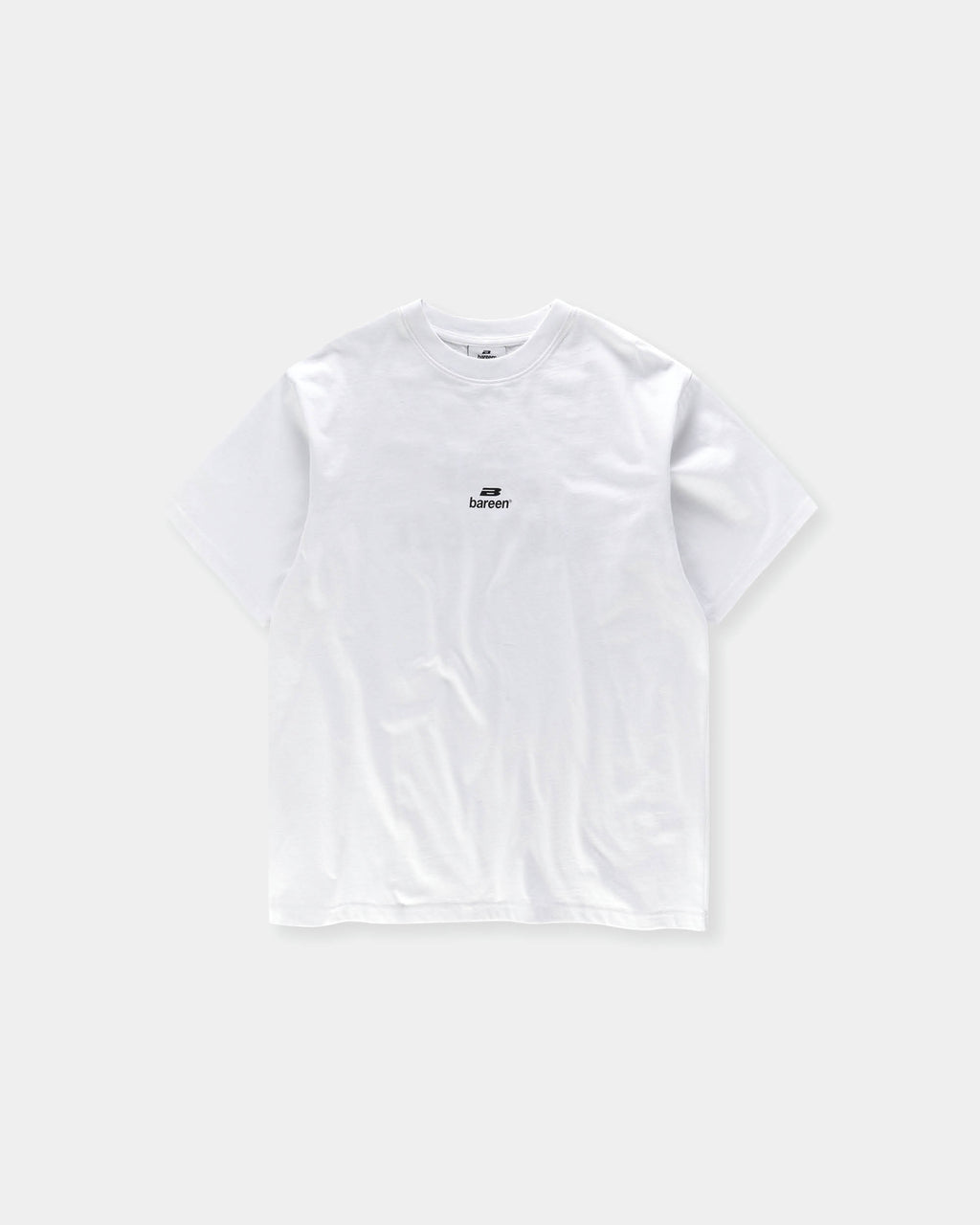Bareen Box fit T-shirt Logo White