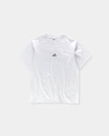 Bareen Box fit T-shirt Logo White