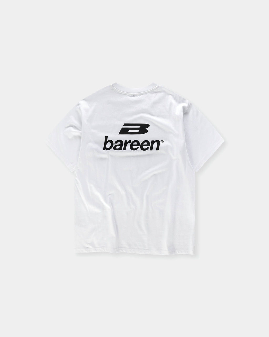 Bareen Box fit T-shirt Logo White