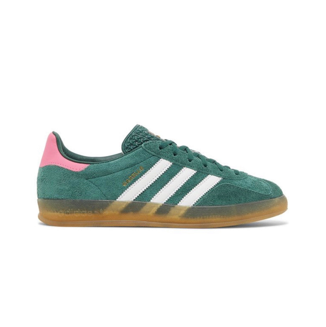 adidas Gazelle Indoor Collegiate Green Lucid Pink (Women's)