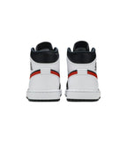 Air Jordan 1 Mid Black Chile Red White