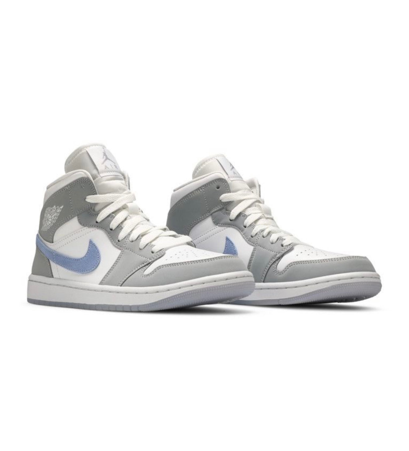 Jordan 1 Mid Wolf Gray Aluminum (W)