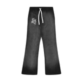 LUKAMACHAIN Flared Jogger Dark Grey