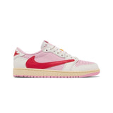 Jordan 1 Retro Low OG SP Travis Scott Sail Tropical Pink