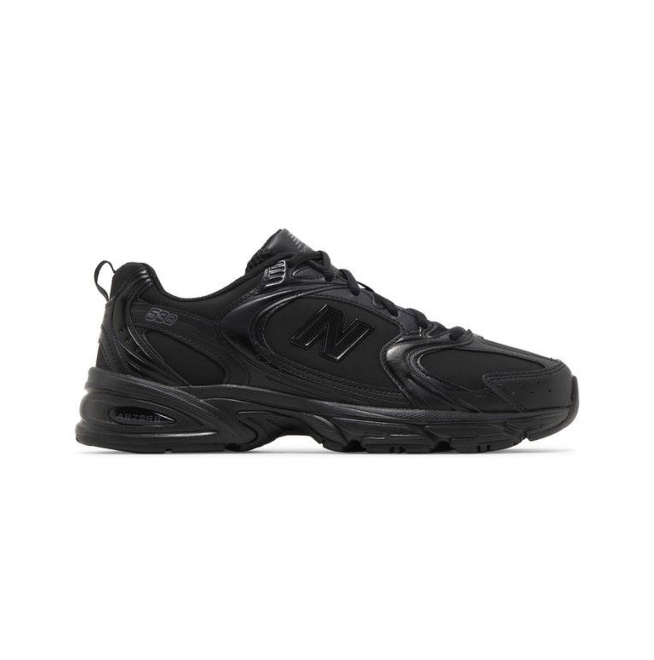 New Balance 530 Triple Black Leather