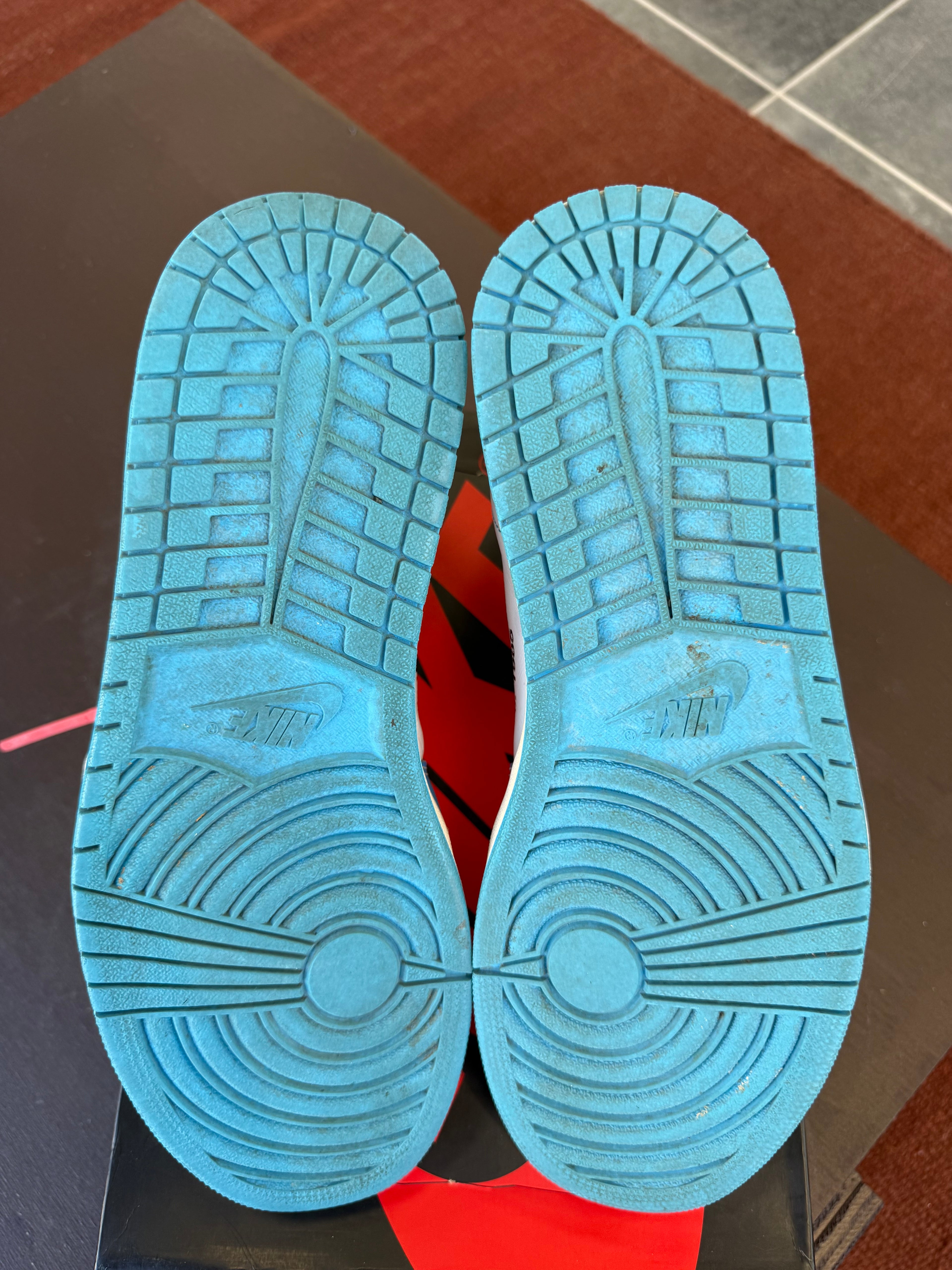 Jordan 1 Retro High Off-White University Blue (Eu:46)