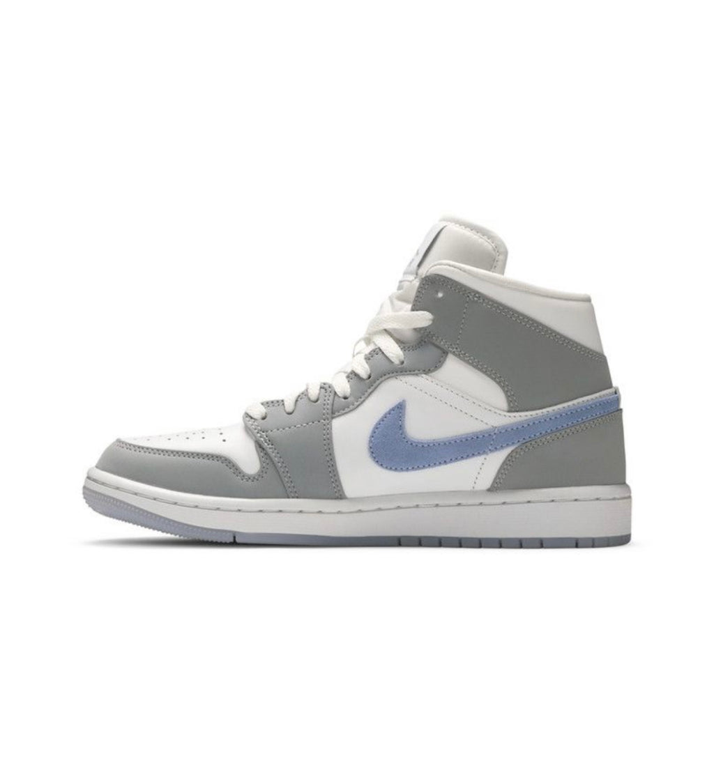 Jordan 1 Mid Wolf Gray Aluminum (W)