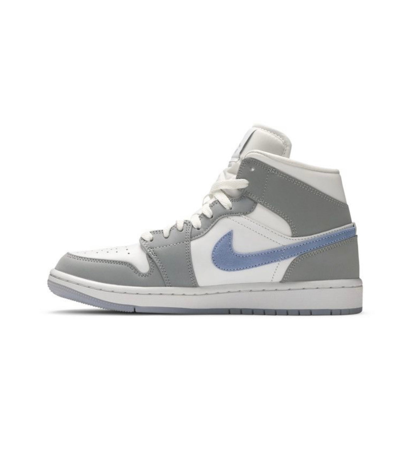 Jordan 1 Mid Wolf Gray Aluminum (W)