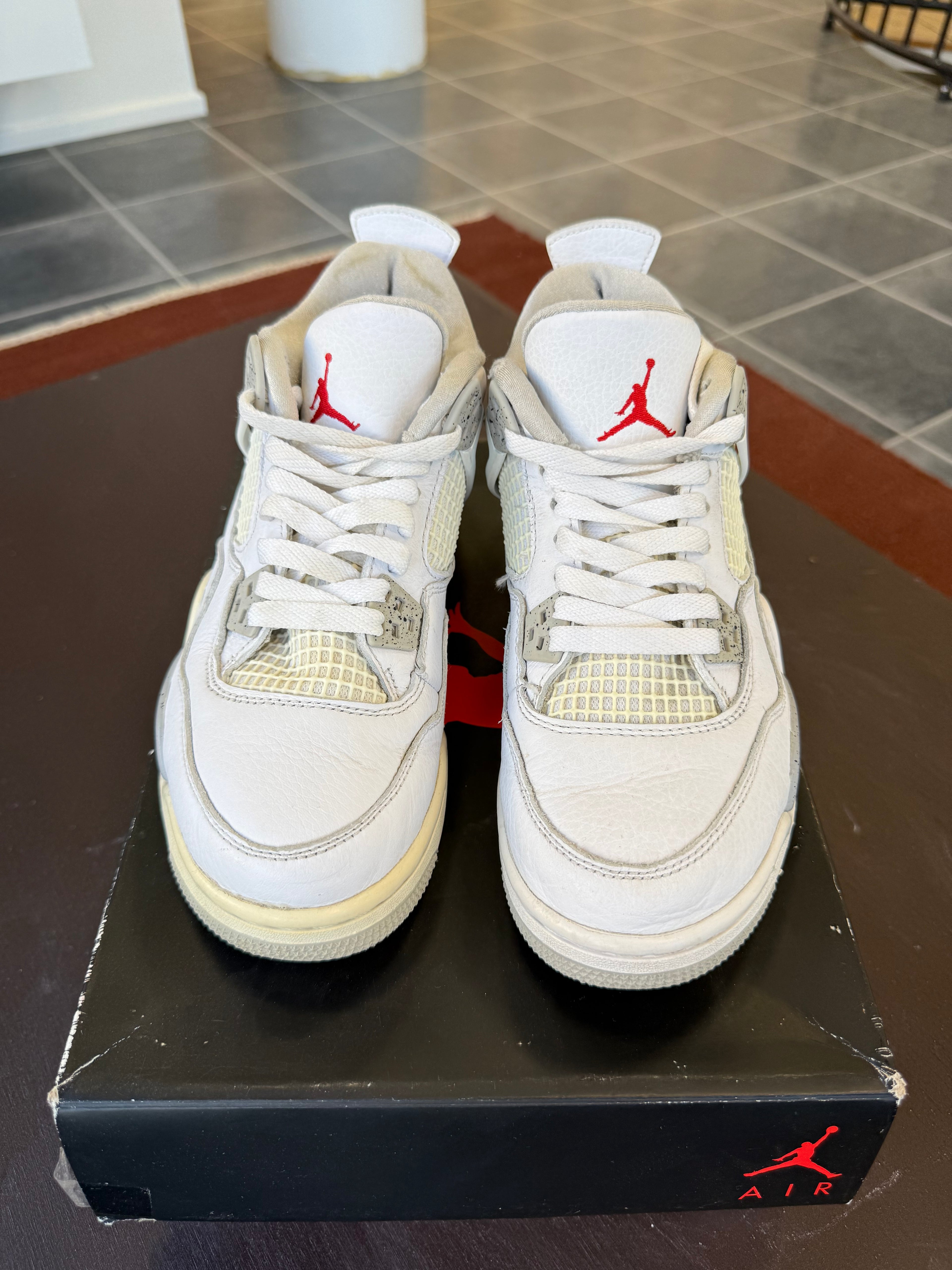 Jordan 4 Retro White Oreo (2021) (GS) (Eu:38.5)