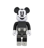 Bearbrick Mickey Mouse (B&W Ver.) 400% Black