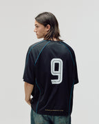 Short Sleeve Football Jersey - Black