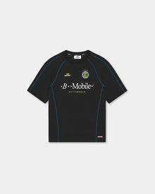 Short Sleeve Football Jersey - Black