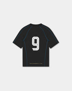 Short Sleeve Football Jersey - Black