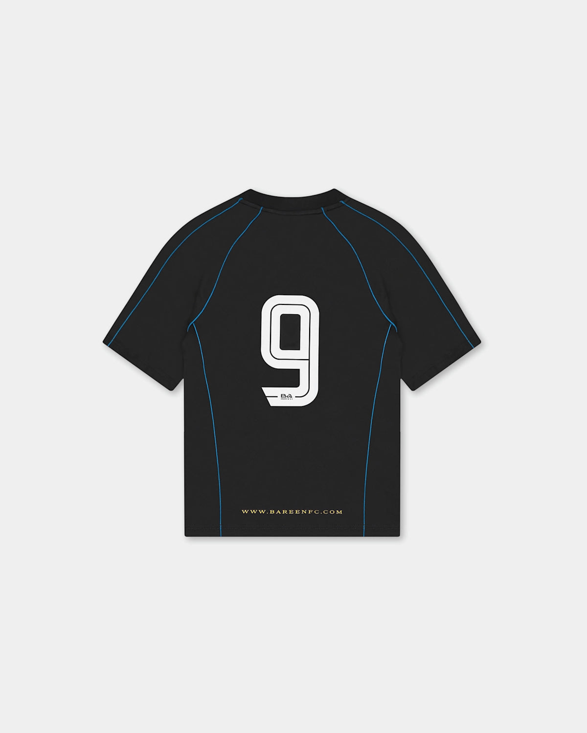 Short Sleeve Football Jersey - Black