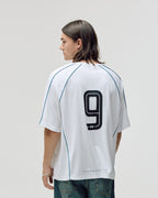 Bareen Short Sleeve Football Jersey - White