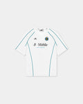 Bareen Short Sleeve Football Jersey - White