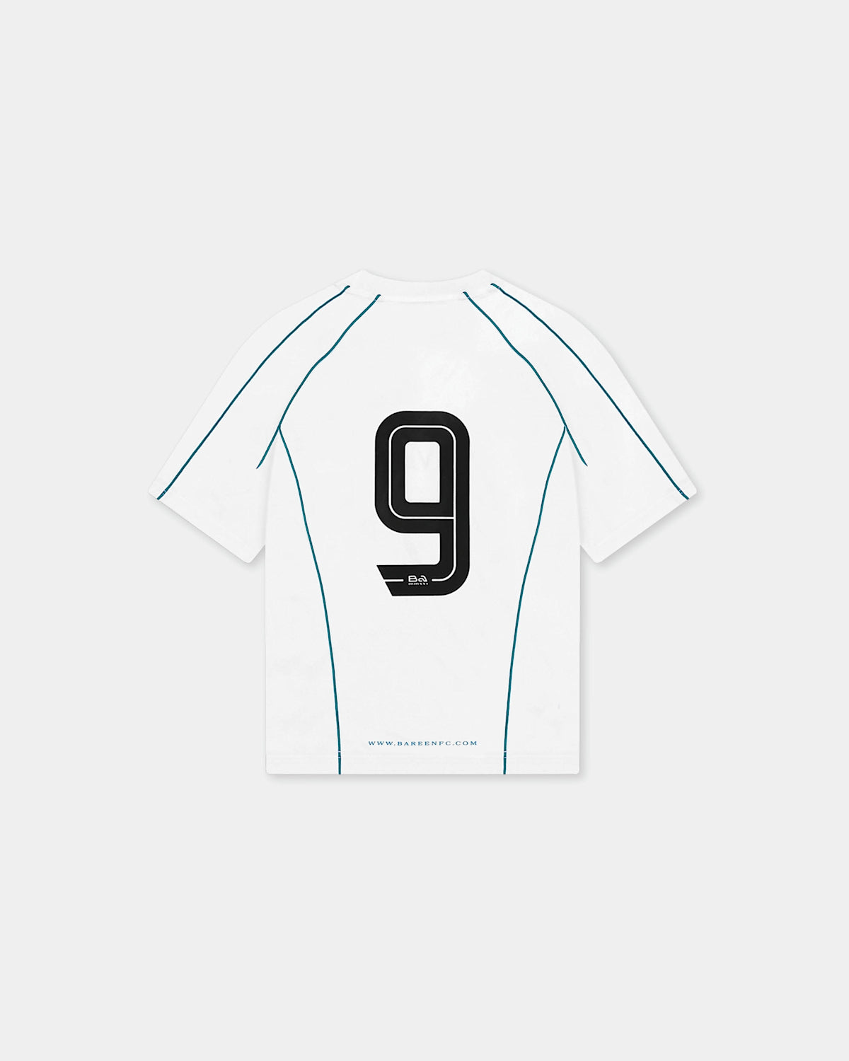 Bareen Short Sleeve Football Jersey - White