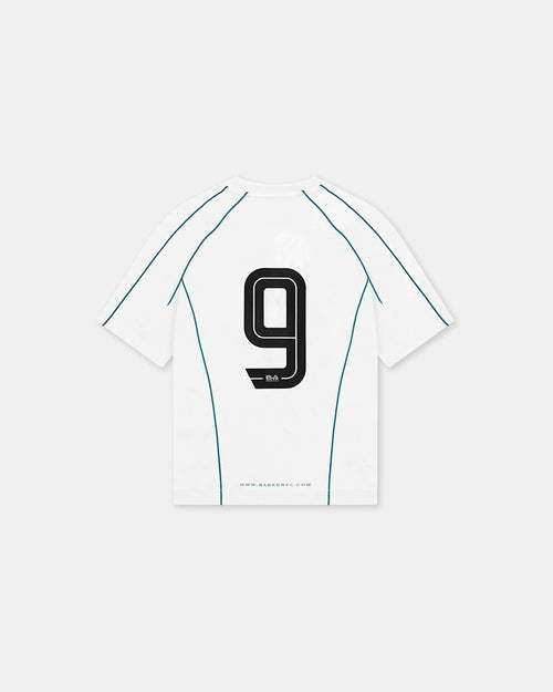 Bareen Short Sleeve Football Jersey - White