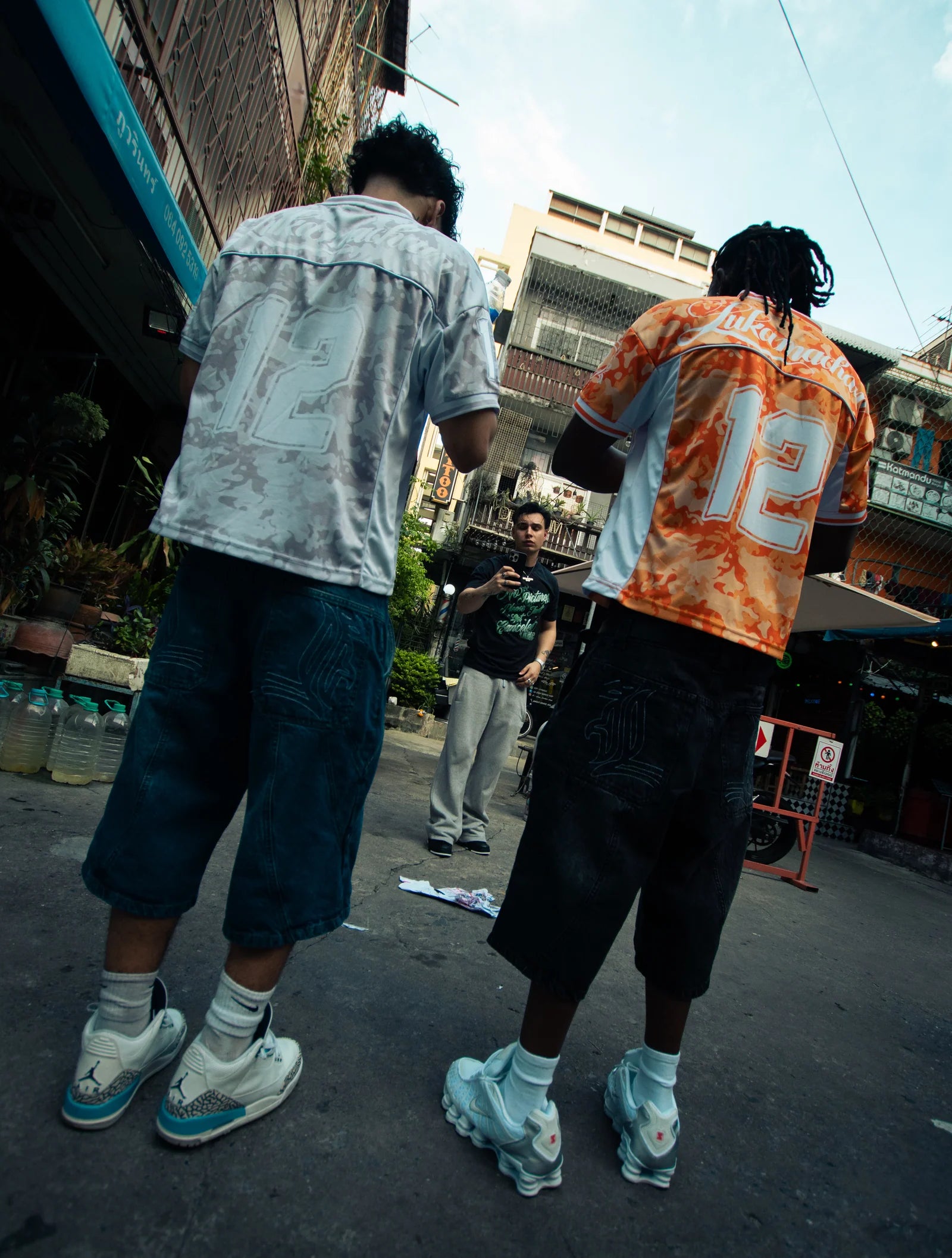 LUKAMACHAIN Camo Jersey White