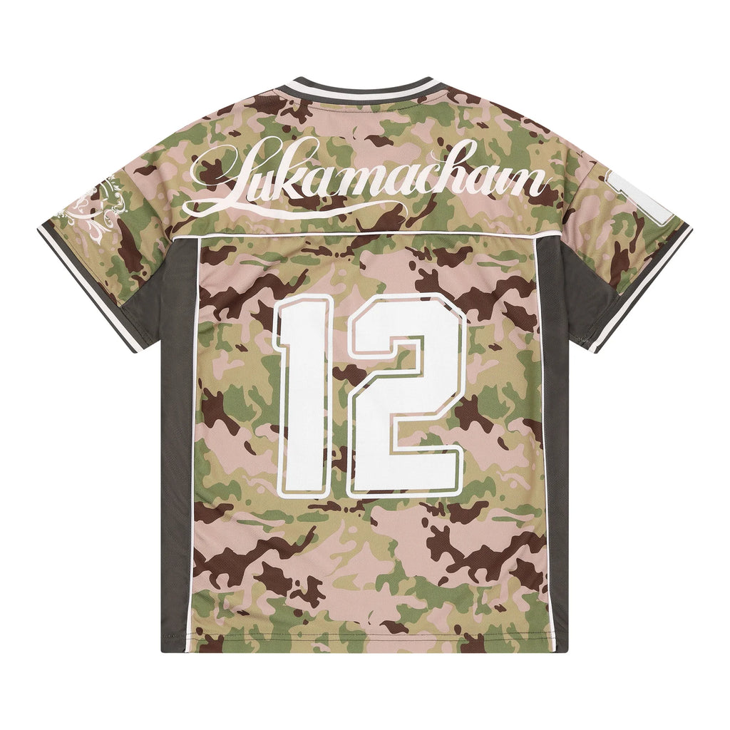 LUKAMACHAIN Camo Jersey Army Green