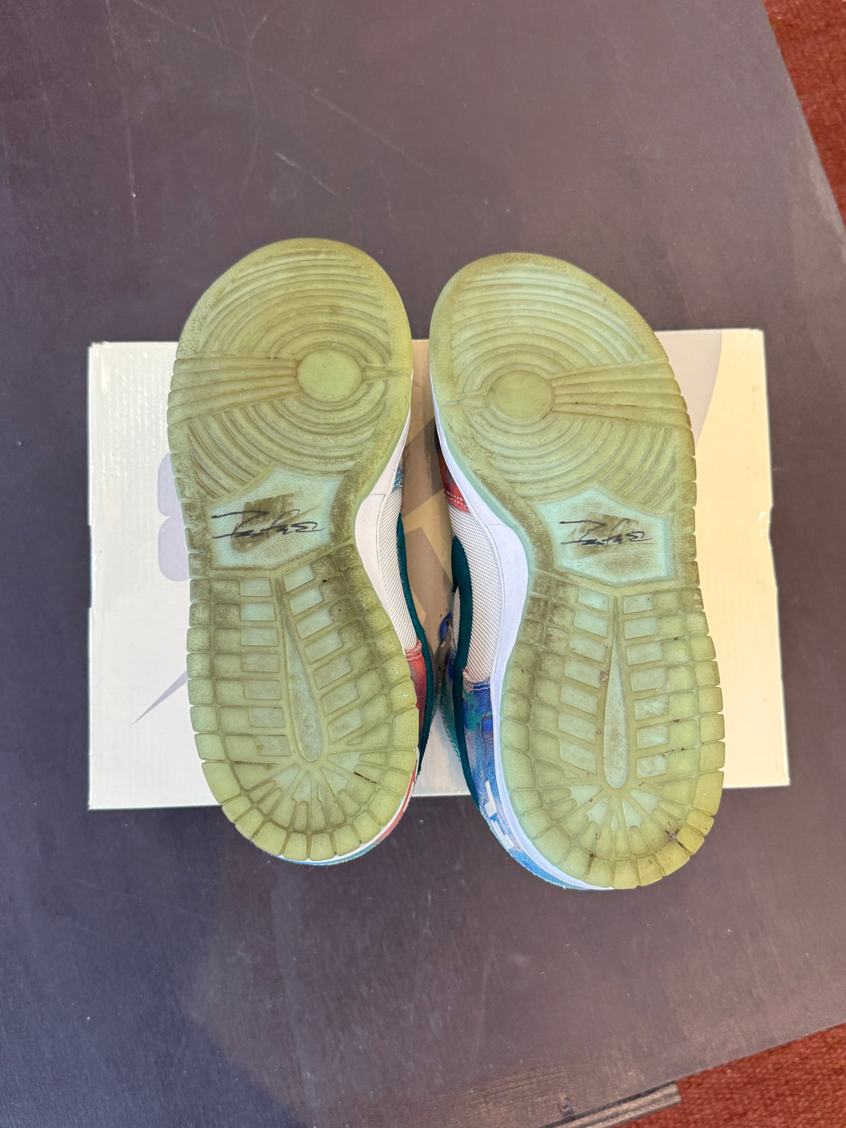 Nike SB Dunk Low Futura Laboratories Bleached Aqua (EU: 44)
