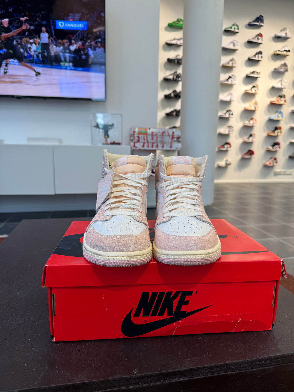 Jordan 1 Retro High OG Washed Pink (W) (Eu: 44,5)
