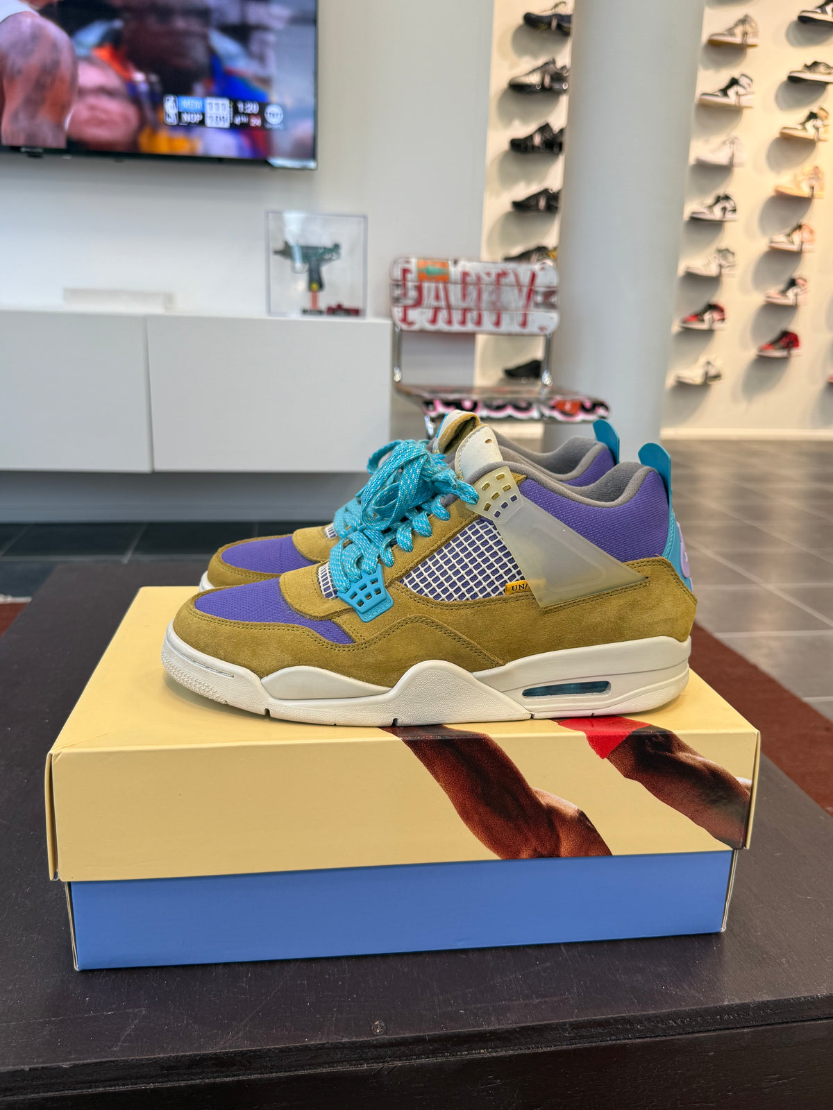 Jordan 4 Retro SP 30th Anniversary Union Desert Moss (EU: 44.5)