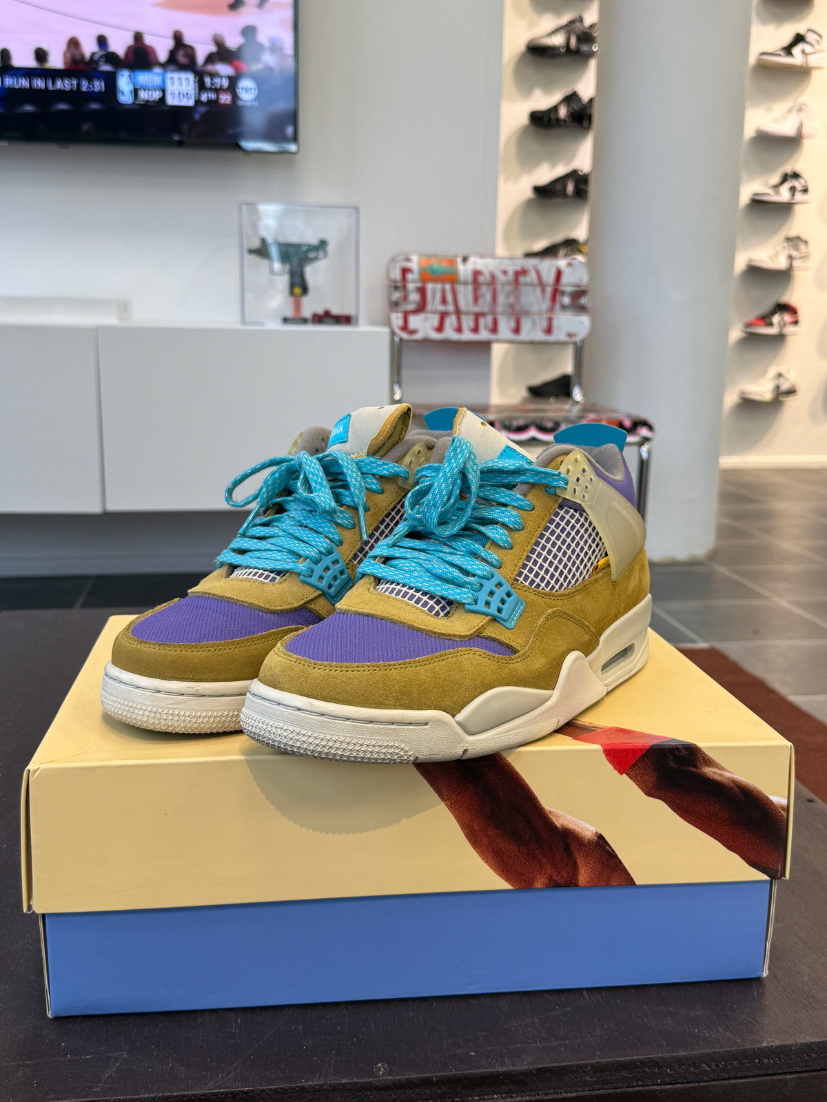 Jordan 4 Retro SP 30th Anniversary Union Desert Moss (EU: 44.5)