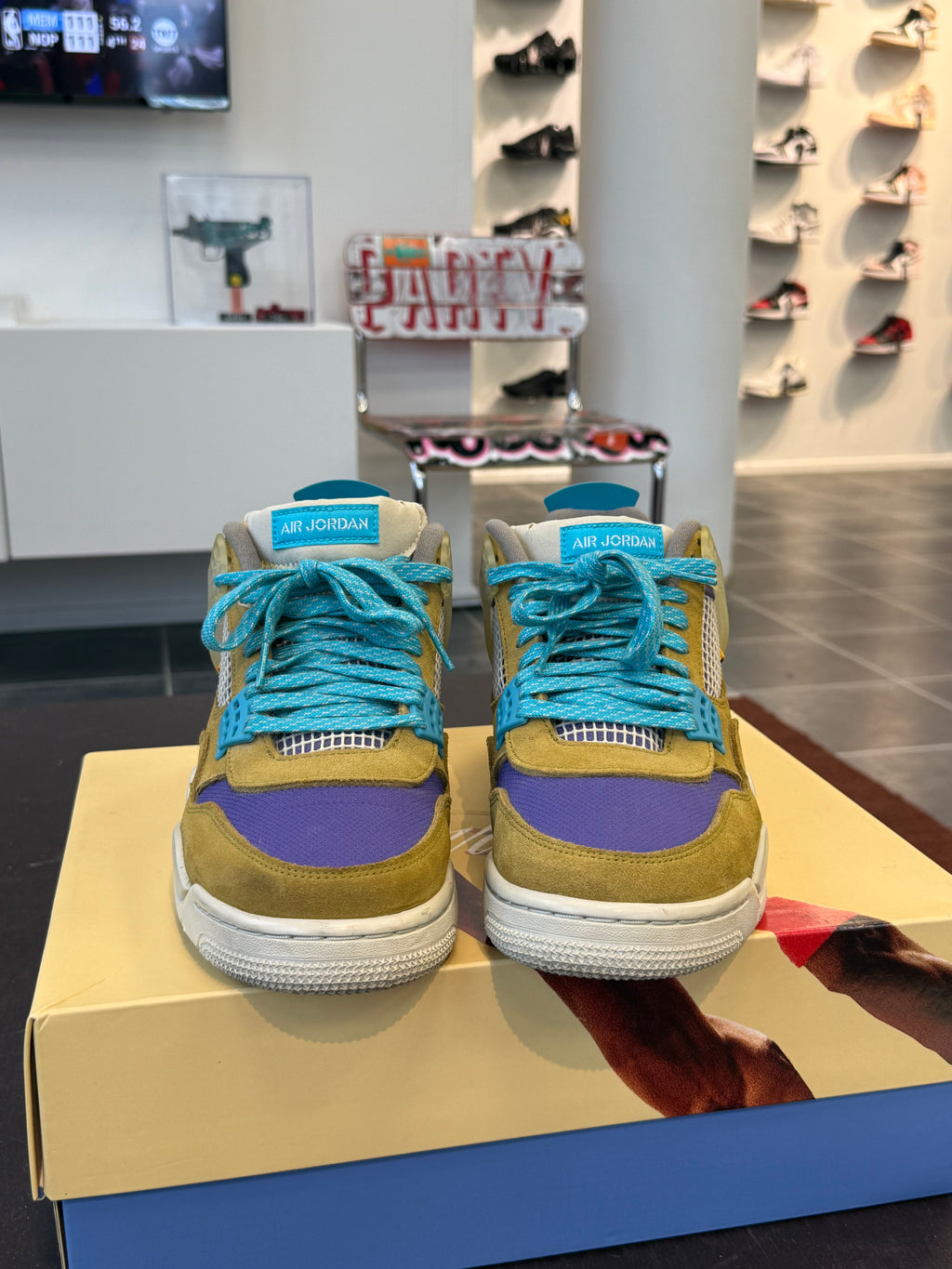 Jordan 4 Retro SP 30th Anniversary Union Desert Moss (EU: 44.5)