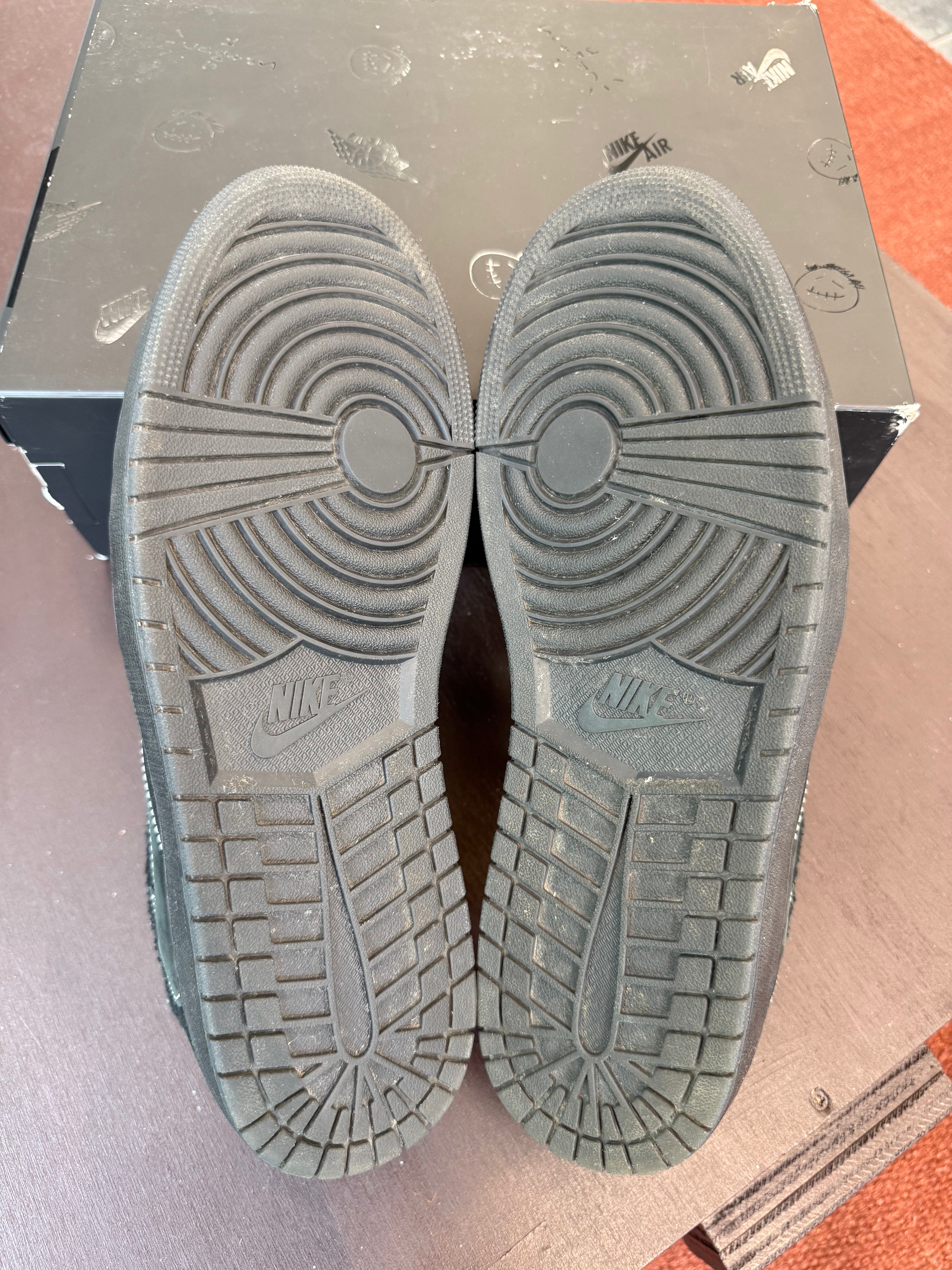 Jordan 1 Retro Low OG SP Travis Scott Black Phantom (Eu: 46)