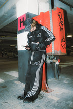 LUKAMACHAIN ​​JOGGER STRIPED - BLACK