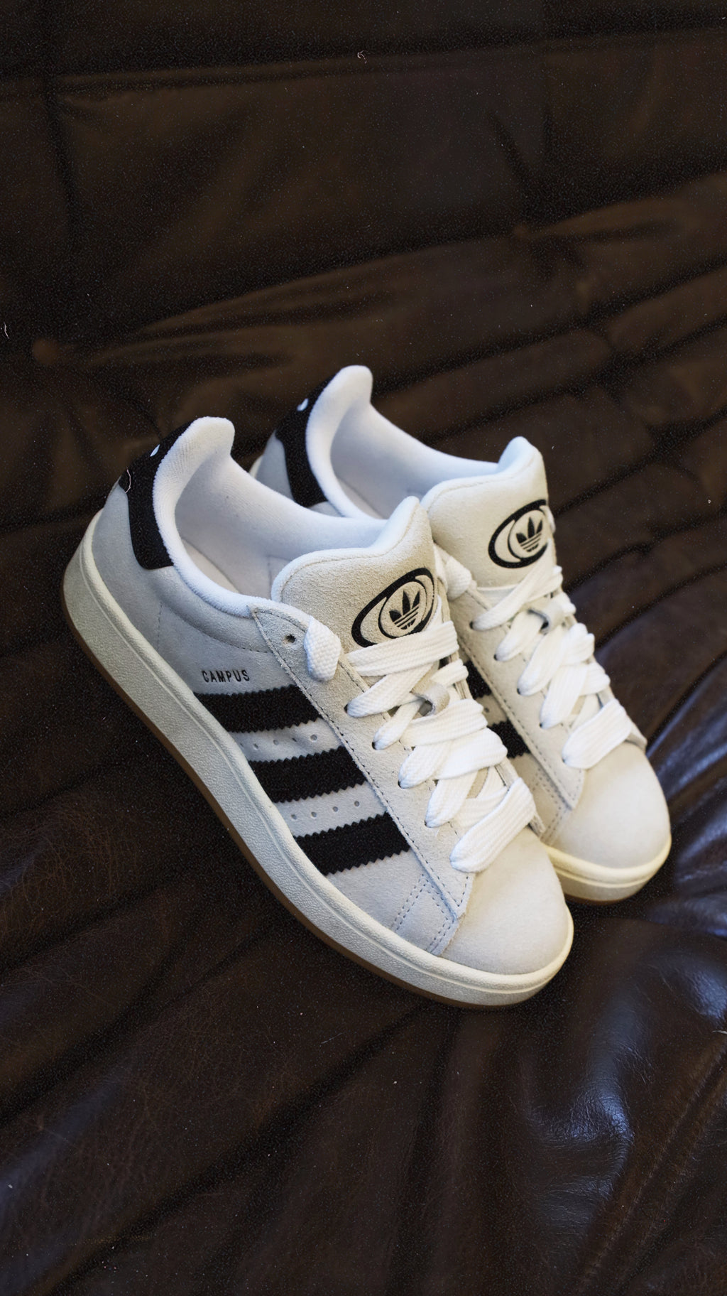 adidas Campus 00s Crystal White Core Black