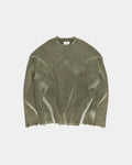 Bareen Knit Sweater Stone Green
