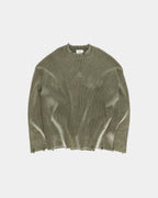 Bareen Knit Sweater Stone Green