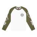 LUKAMACHAIN ​​Longsleeve Green - Ancient Flower
