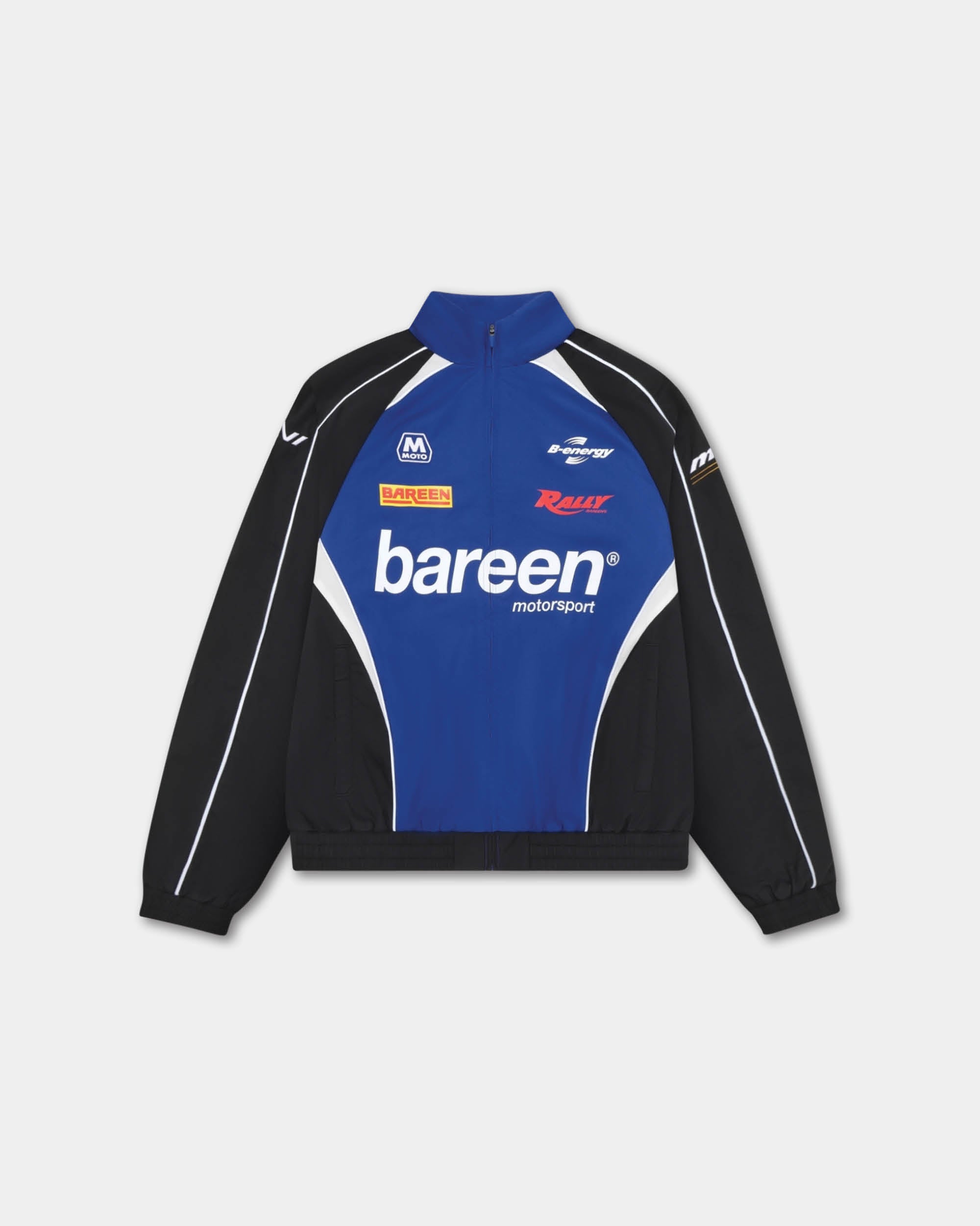 Bareen Oversize Track Jacket Cobalt Blue