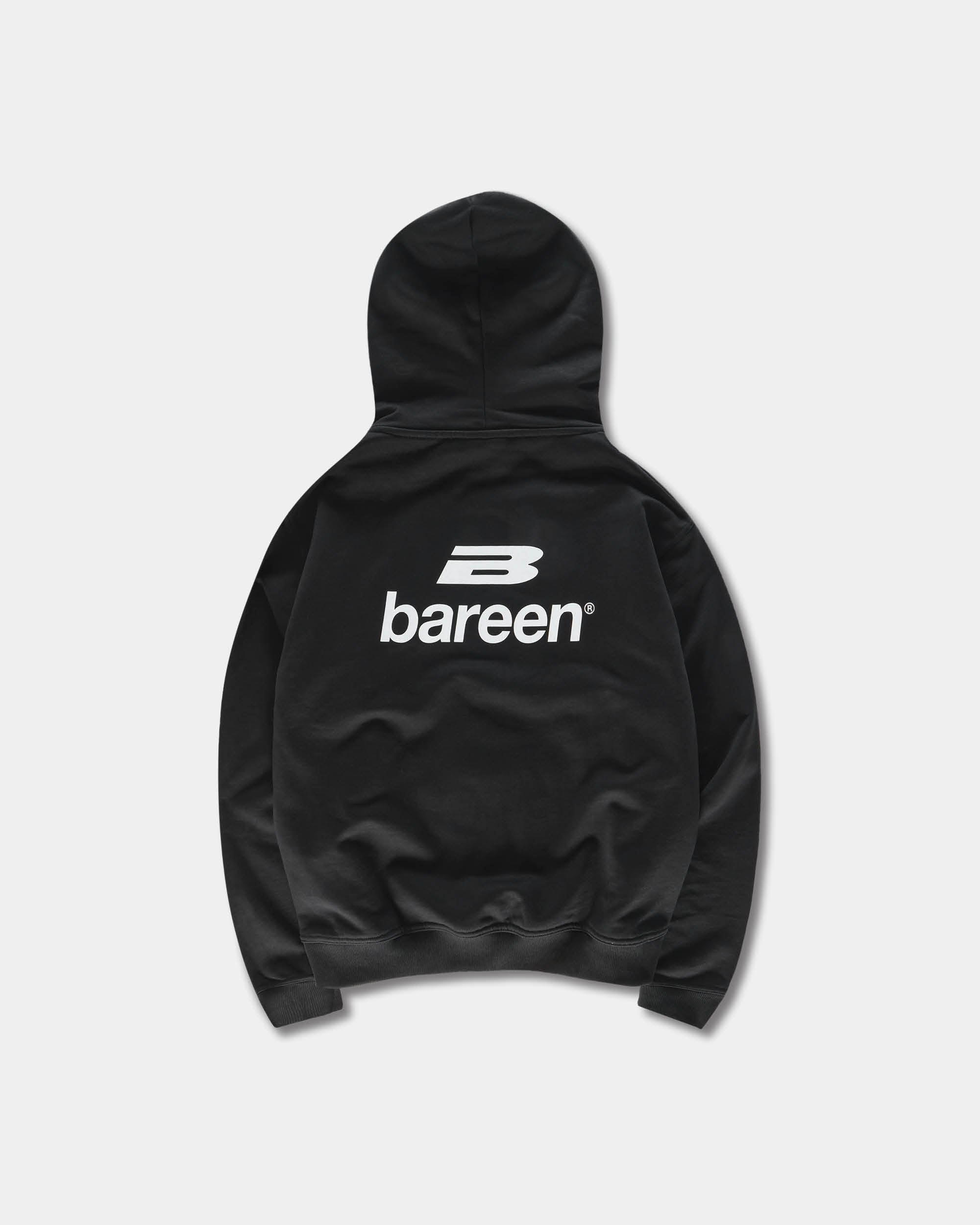 Bareen Oversized Hoodie Logo Black