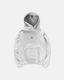 Bareen Oversized Hoodie Logo Cloudy Grey