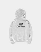 Bareen Oversized Hoodie Logo Cloudy Grey