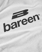 Bareen Oversized Hoodie Logo Cloudy Grey