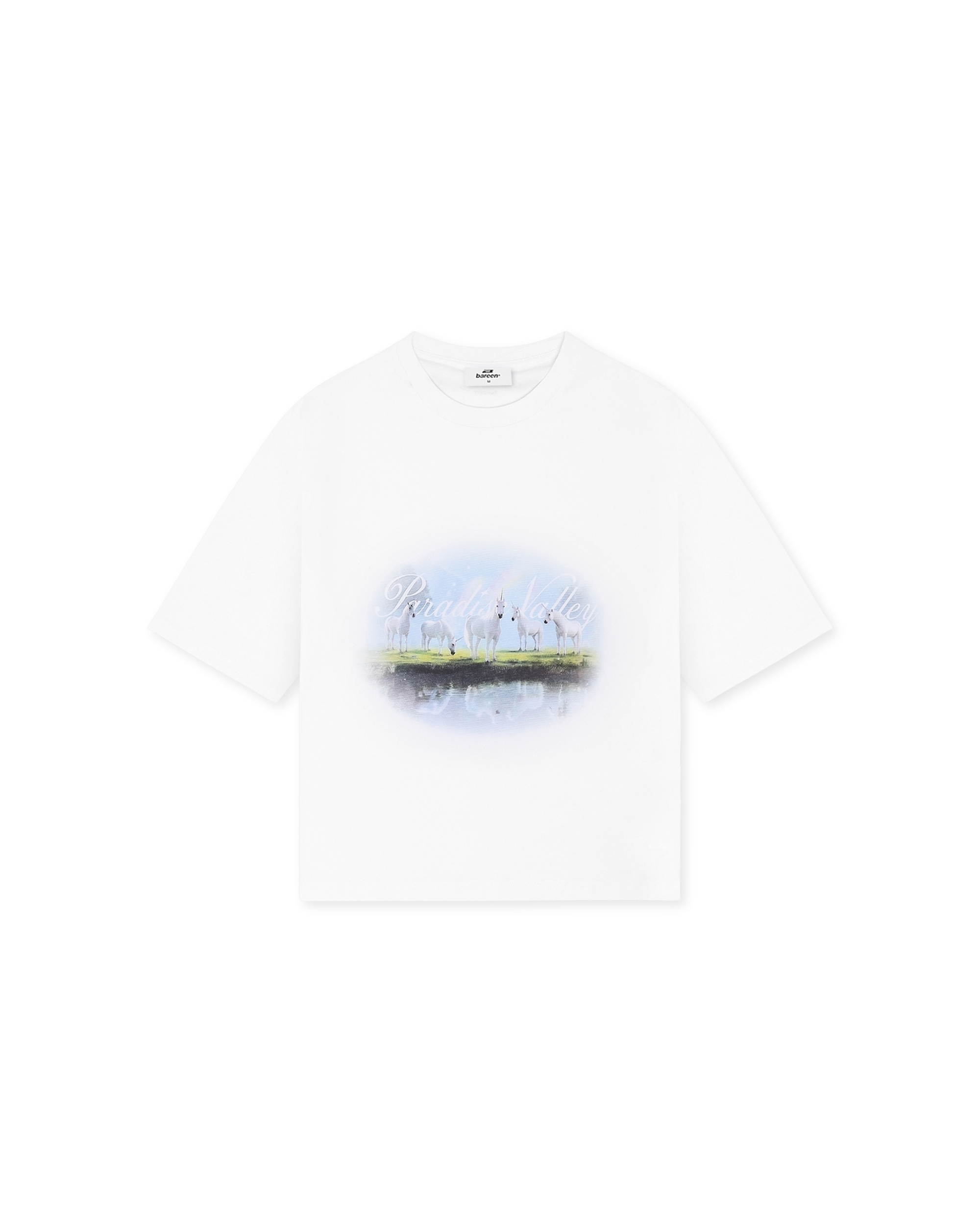 Bareen Paradise Valley Oversizen Box Fit White