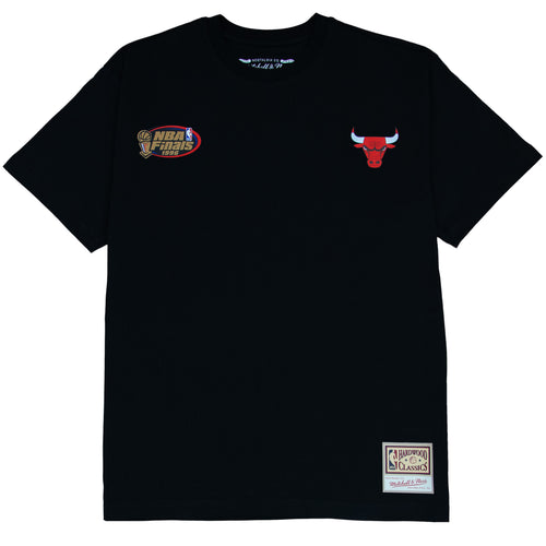 Mitchell And Ness Face Boxy Tee Dennis Rodman  Chicago Bulls -Black