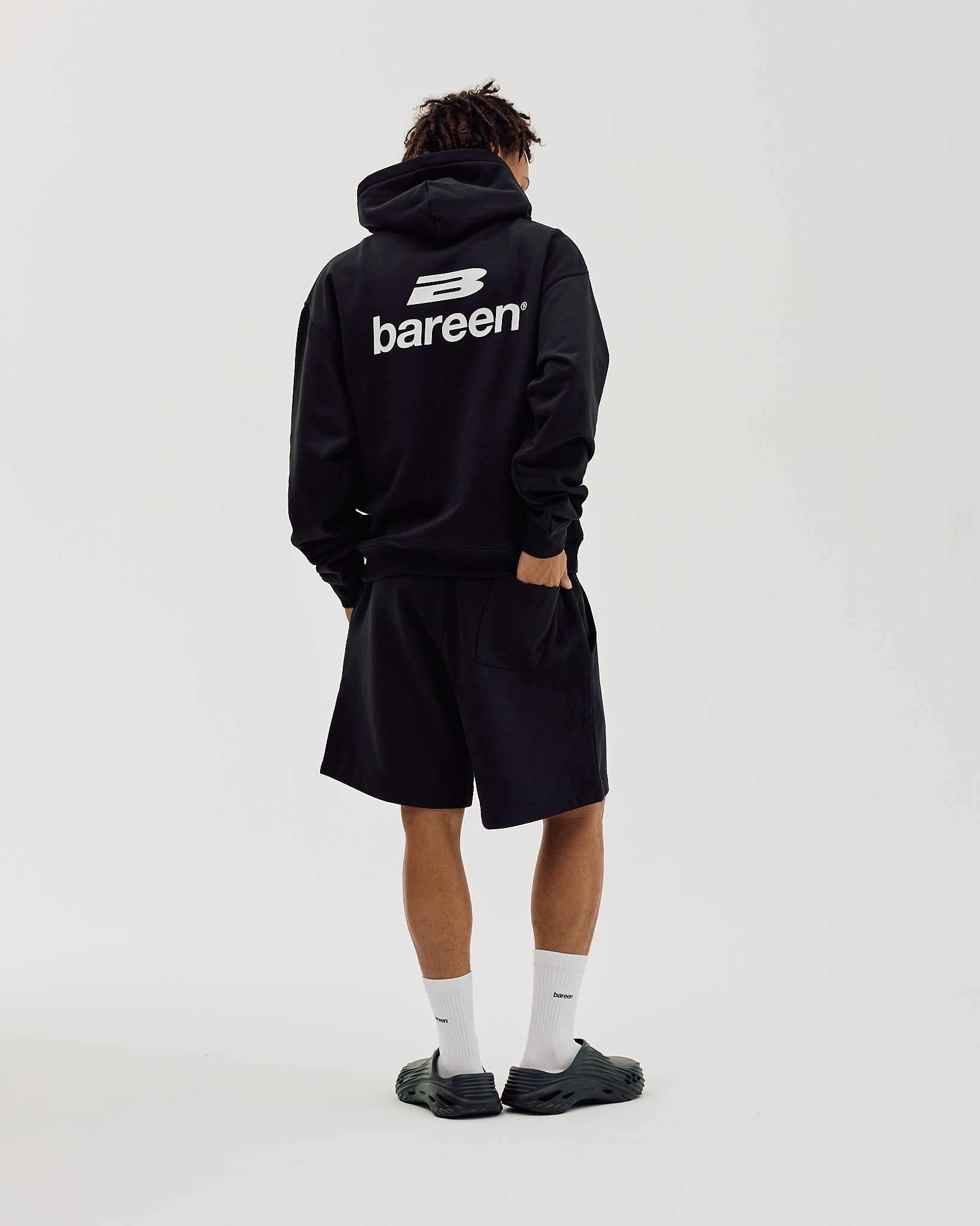 Bareen Sweat Shorts Logo Black