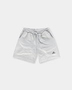 Bareen Sweat Shorts Logo Cloudy Grey
