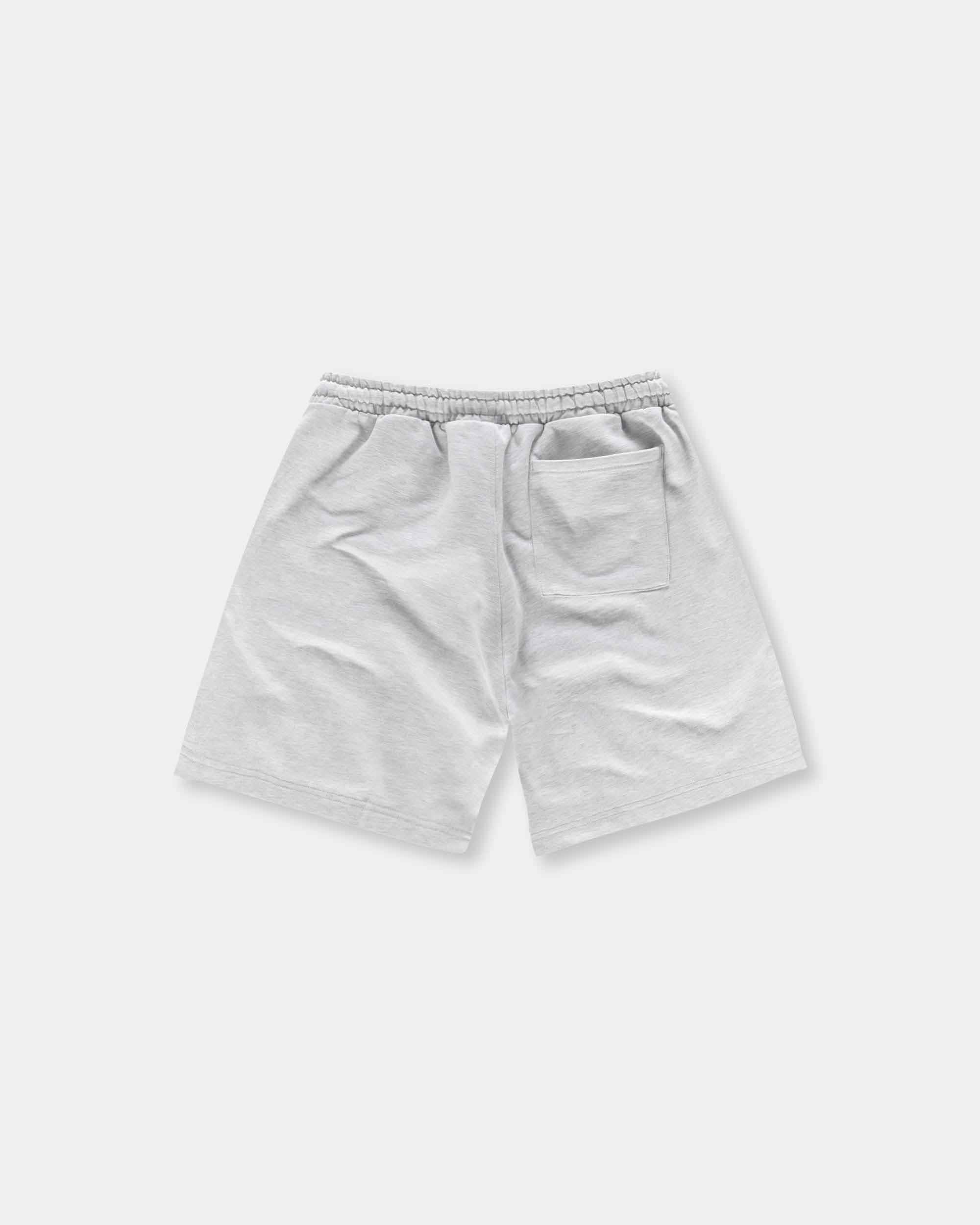 Bareen Sweat Shorts Logo Cloudy Grey