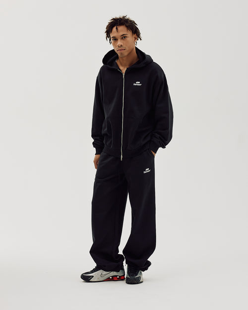 Bareen Sweatpants Logo Black