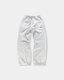 Bareen Sweatpants Logo Cloudy Grey
